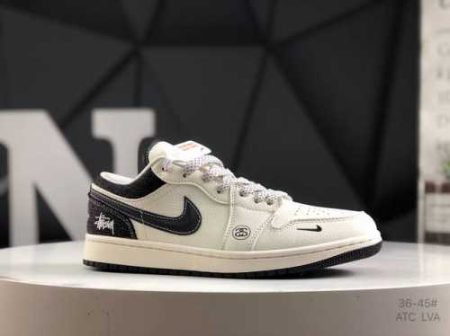 Company-Level With Half-Size Nike Air Jordan 1 Low Aj1 Joe 1 Low-Top Casual Snea