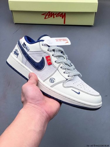 Company-Level First Layer! Nike Air Jordan 1 Low Aj1 Joe 1 Low-Top Trendy Slow S