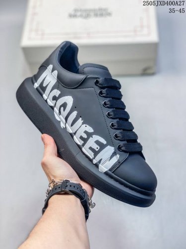 alexander Mcqueen Alexander Mcqueen Sole Leather Sneakers Low-Top Fashion Thi