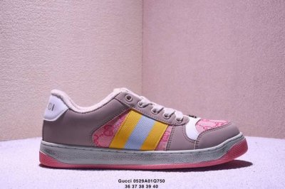 Genuine Label Gucci Distressed Screener Sneaker Nostalgic Version Original Old G