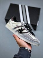 c Version Adidas Gazelle Og Lv Joint Model White And Gray Color Matching High