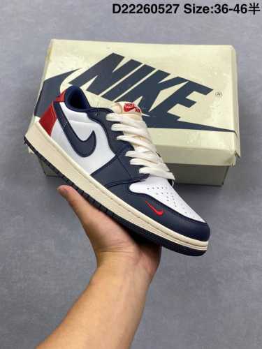 First Layer Nike Air Jordan 1 Low Aj1 Joe 1 Low-Top Casual Sneakers Synchronized