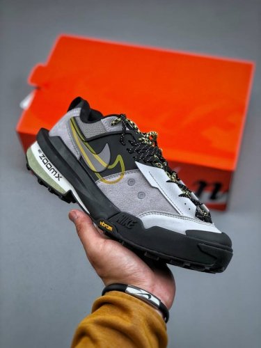 Sacai X Nike Zegamadome Sp Collaboration Functional-Style Low-Top Casual Shoes H