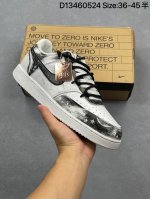 nike Court Vision 1 Low Nike Low-Top Shadow Knight Black And White Gothic Sty