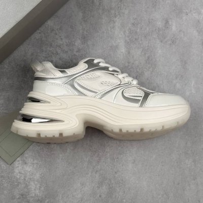 Local Core Private New Gg-Cc Silver Horn King 7Cm Thick Sole Heightened Casual S