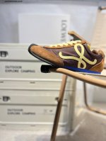 loewe Ballet Runner Calfskin Round Toe Lace-Up Low-Top Lifestyle Casual Shoes