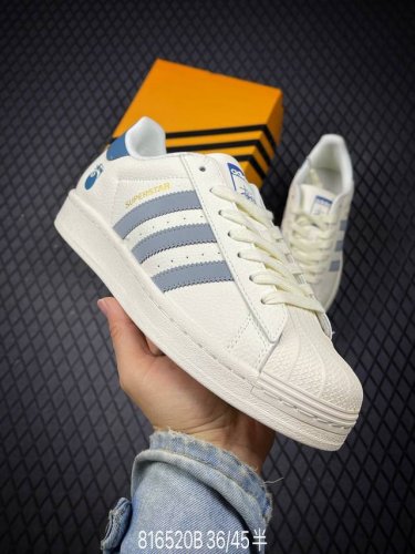 B Corporate-Level Adidas Originals Superstar Shell Toe 'diy' Series Low-Top Clas