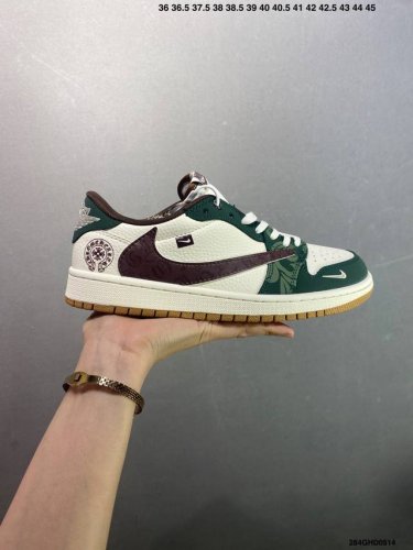 Company-Grade Nike Air Jordan 1 Low Custom Colorway Custom Aj Collaboration - Hi