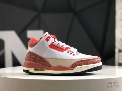 Genuine Label With Half Size Jordan Air Jordan 3 Retro Original Color Matching C