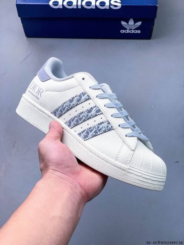 Company-Grade Top Layer! Adidas Superstar Shell-Toe Classic Casual Skate Shoes -