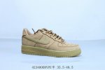Nike Air Force 1 Af1 Nike Low-Top Air Force One Casual Skate Shoes Wheat Color P