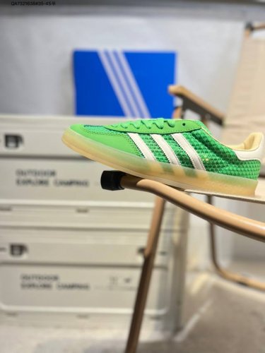 ad Originals Gazelle Indoor Three-Leaf Clover Retro Casual Sports Shoes The U