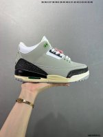 Core Private Company-Grade Air Jordan 3 Retro Aj3 Joe 3 Retro Casual Sports Cult