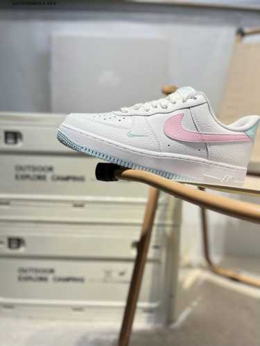 Nk Air Force 1'07 Low Air Force One Low-Top Casual Shoes#Customized Leather, Ori