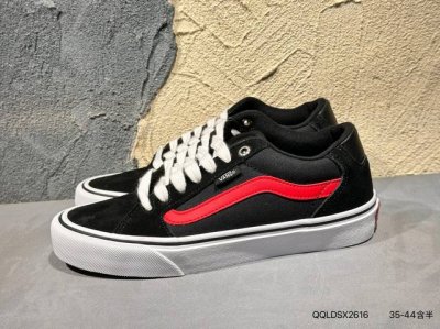 faulkner Vans Classic Black Low-Top Casual Sneakers Qqldsx2616