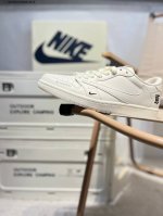 Company-Grade Top-Grain Leather Jordan Air Jordan 1 Low Aj1 Low-Top Basketball S