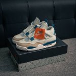 Core Private Nike Air Jordan 4 Retro Michael Jordan Aj4 Generation Mid-Top Retro