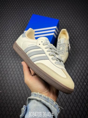 B Adidas Originals Samba Og Shoes Classic Sneakers, White Shoes, T-Toe Shoes, Me