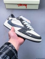Company-Level First Layer! Nike Air Jordan 1 Low Aj1 Joe 1 Low-Top Trendy Slow S