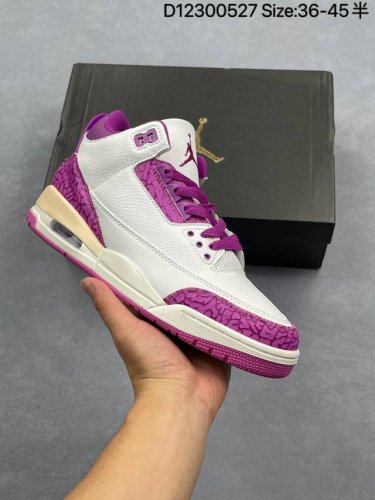 Corporate-Level Air Jordan 3 Retro Michael Jordan Aj3 Mid-Top Retro Casual Sport
