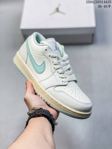 Corporate-Level Nike Air Jordan 1 Low Aj1 Joe 1 Low-Top Casual Sneakers Synchron