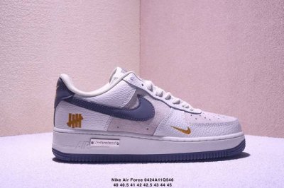 Nike Air Force 1 Low Black And White Hook Air Force One Low-Top Sports Casual Sn