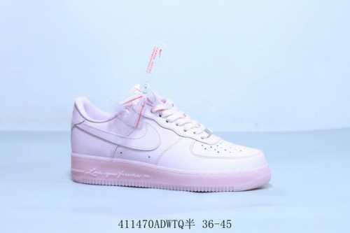 Nike Air Force 1 Af1 Nike Low-Top Air Force One Casual Sneakers Pink Item Number