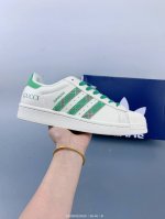Adidas Originals Superstar Non-Slip Wear-Resistant Lightweight Breathable Low-To