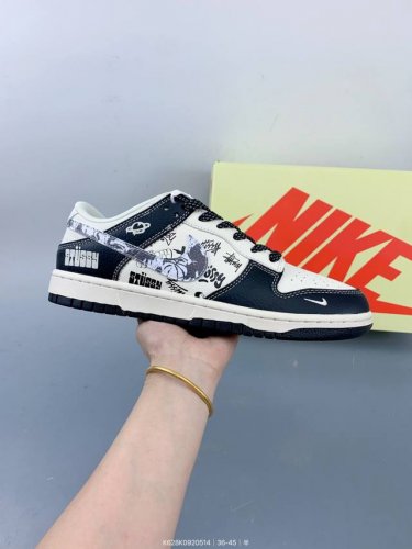 Company-Level Nike Sb Dunk Low Anniversary Premium Custom Low-Top Casual Skate S