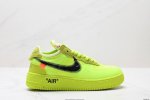 Corporate Off-White X Nike Air Force 1 Ow Joint Air Force One Lemon Yellow All-B