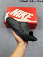 Nike Reactx Rejuven8 Slide Nike Simple And Comfortable Hole-Punched Shoes Crafte