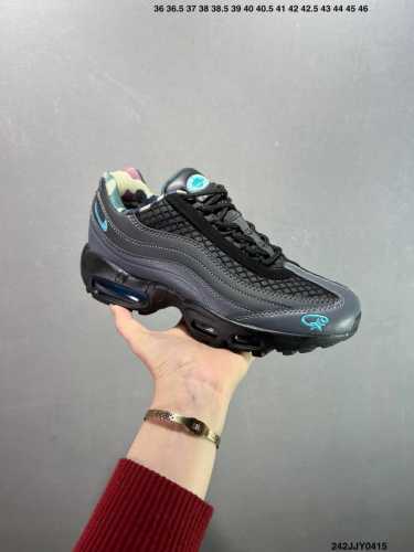 Genuine Nike Air Max 95 Tt Air Cushion Retro Jogging All-Match Shoes Casual Spor