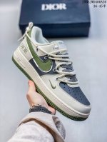 Overseas Limited Sale Company-Level Nike Air Force 1 '07 Low Dior Joint White An