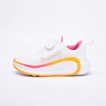 Nike Mesh Running Shoes 102 White, Yellow, Plum, And Red 24-37