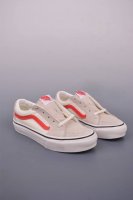 vans Sk8-Low White And Red Stripes A New Generation Of Low-Top Vulcanized Can