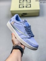 Nike Air Jordan 1 Low Og Sp Military Blue Aj1 Jordan 1 Reverse Hook Low-Top Bask