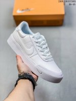 Pure Original New Court Shot White And Black Mini Swoosh Retro Low-Top Casual Co