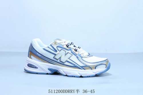 New Balance Nb Men's And Women's Retro Shoes 740 New Fashion Casual Low-Top Dad
