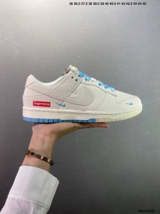 Company-Level Supreme X Nike Dunk Low Double Khaki This Model Advocates Breaking