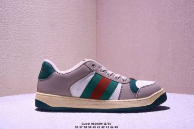 Genuine Label Gucci Distressed Screener Sneaker Nostalgic Version Original Old G