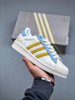 adidas Originals Foggy Blue Color Matching Shell Head Adopts New Top-Layer Sp