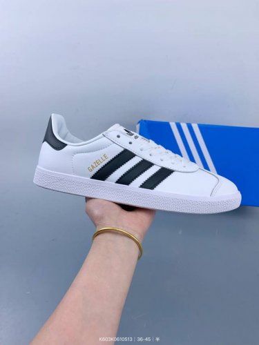 Adidas Originals Gazelle Indoor Three-Leaf Clover Casual Anti-Slip Durable Low-T