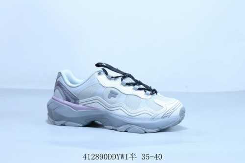 Fila Fila Retro Versatile Thick-Soled Sports Sneakers 412890Ddywi Half 35-40