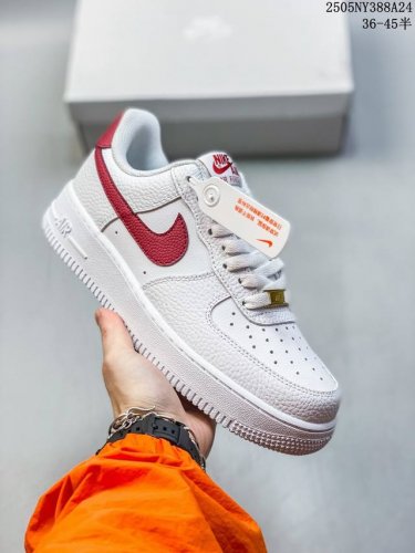 Company With Half Size Nike Air Force 1 07 Air Force One Low-Top Versatile Casua
