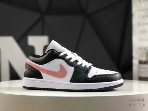 Authentic Label With Half Sizes Nike Jordan Air Jordan 1 Low Aj1 Low-Top Series