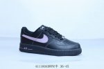 Nike Air Force 1 Af1 Nike Air Force One Casual Sneakers Black Purple Item Number