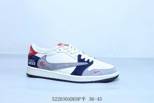 Jordan Air Jordan 1 Low Aj1 Joe 1 Low-Top Retro Culture Leisure Sports Basketbal