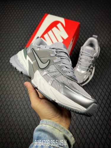 b Nike V2K Run Shock-Absorbing And Non-Slip Retro Low-Top Running Shoes Fd073