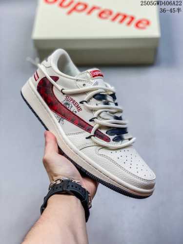 Overseas Hit Limited Sale Travis Scott X Fragment Design X Jordan Air Jordan 1 L