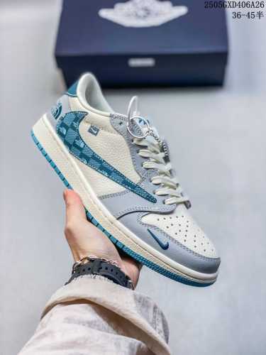Overseas Hit Limited Sale Travis Scott X Fragment Design X Jordan Air Jordan 1 L